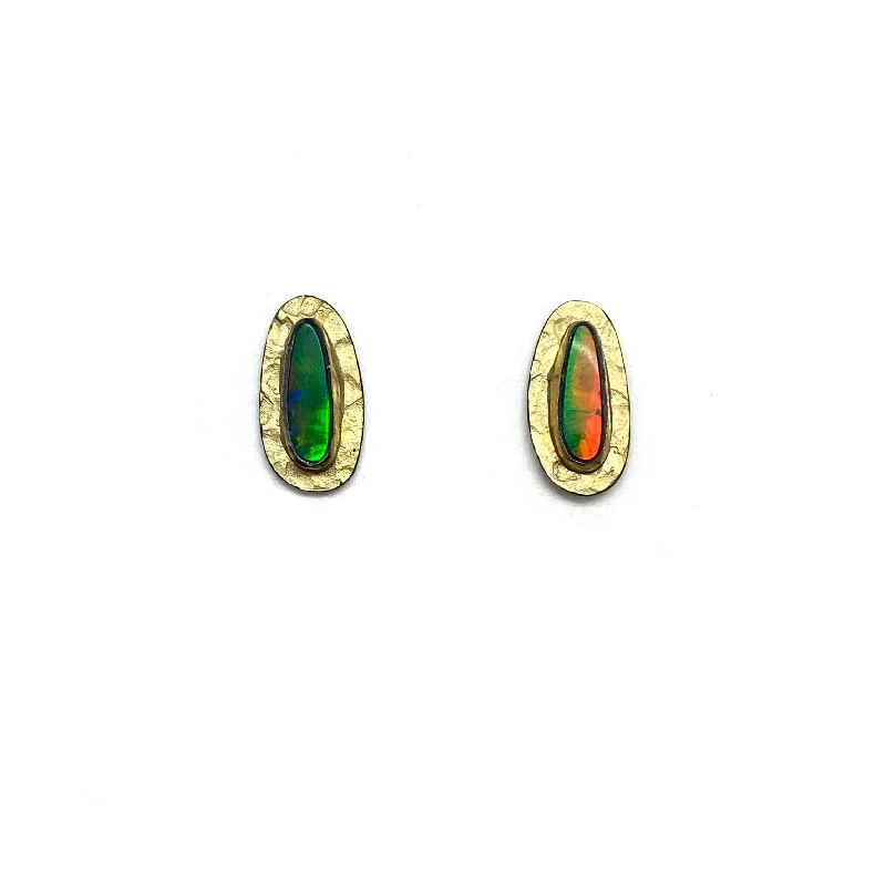Australian Opal Studs
